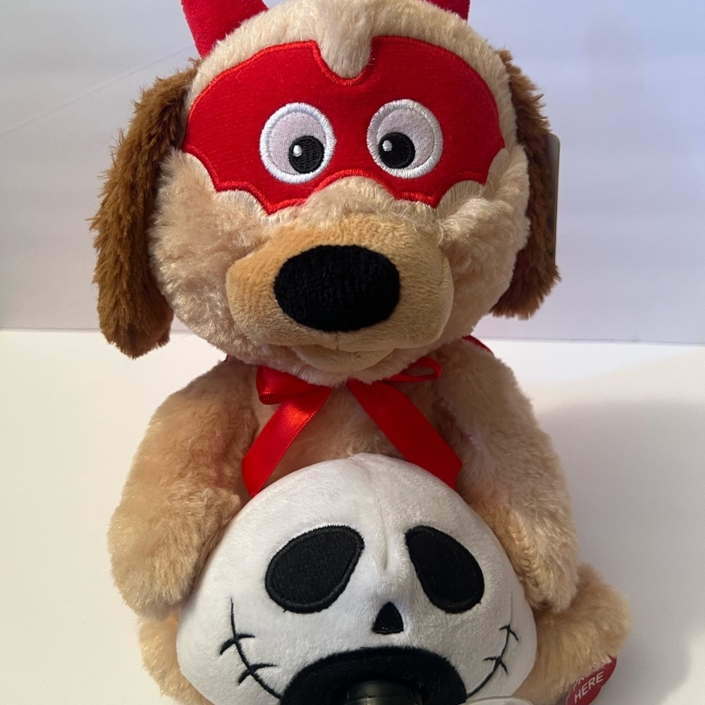 Spooky Village LED Halloween Dog Sings Monster Mash Lights Up TESTED NWT - Picture 8 of 12